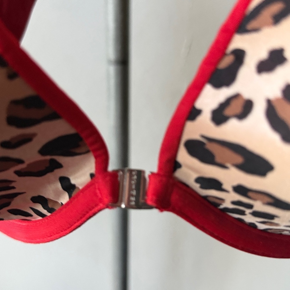 NWT Cacique Leopard Print Bra 40DD - Picture 4 of 5